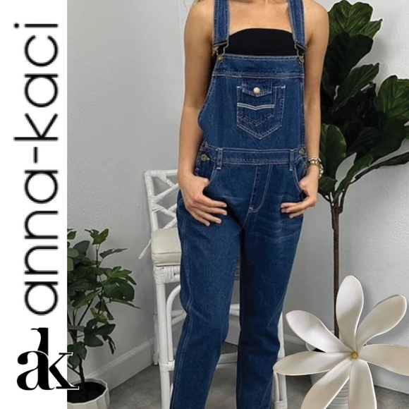NWOT 🦋 Cotton Denim Overalls | Small - Picture 16 of 16
